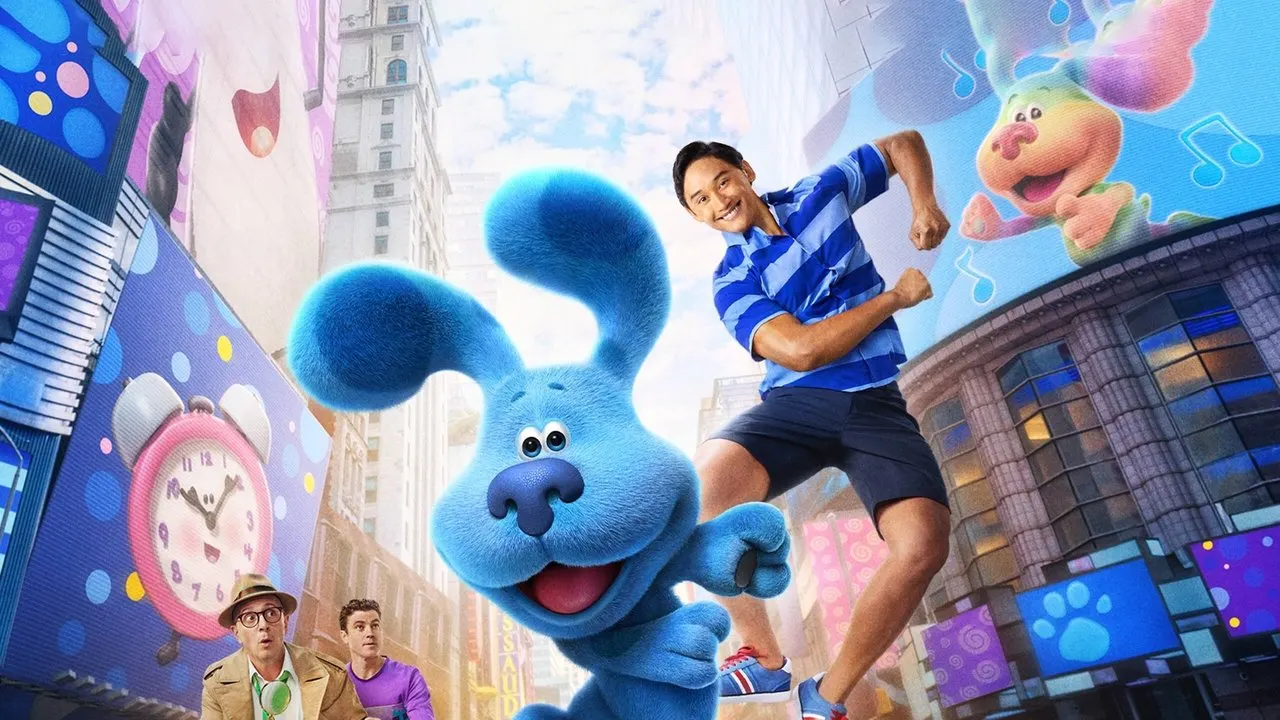 Cena de A Grande Aventura de Blue na Cidade (2022)