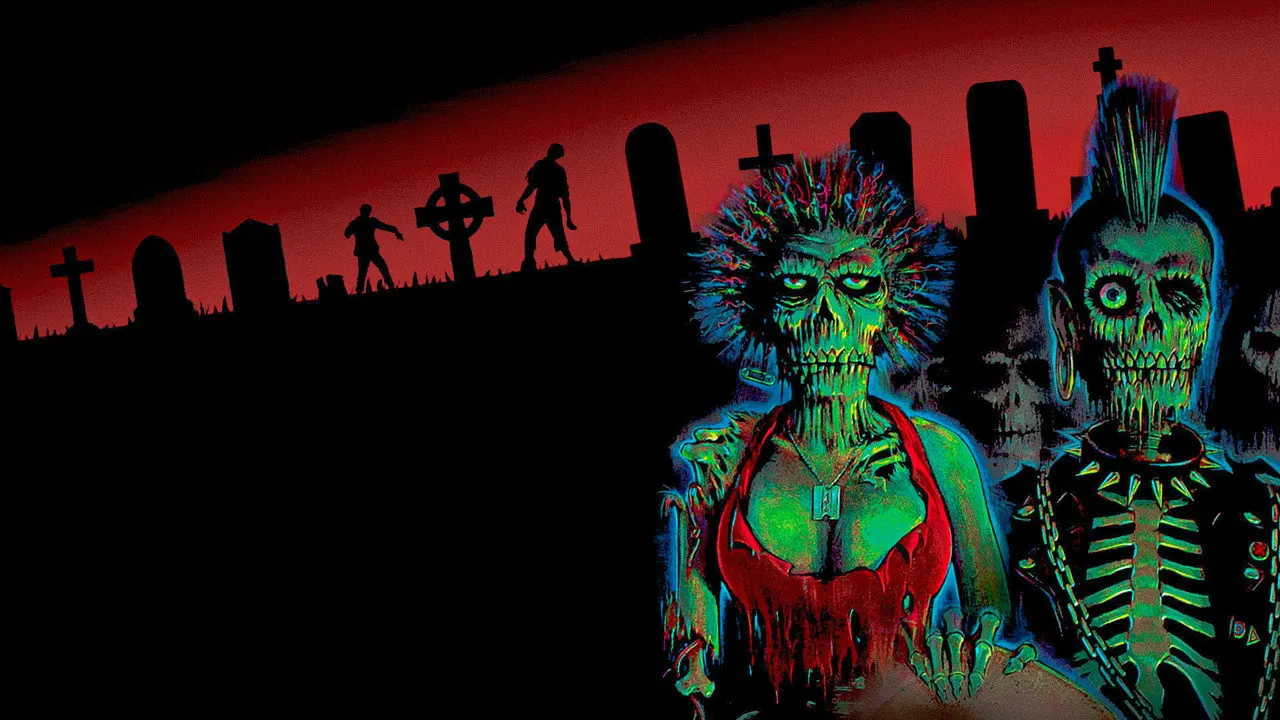 Cena de A Volta dos Mortos Vivos (1985)