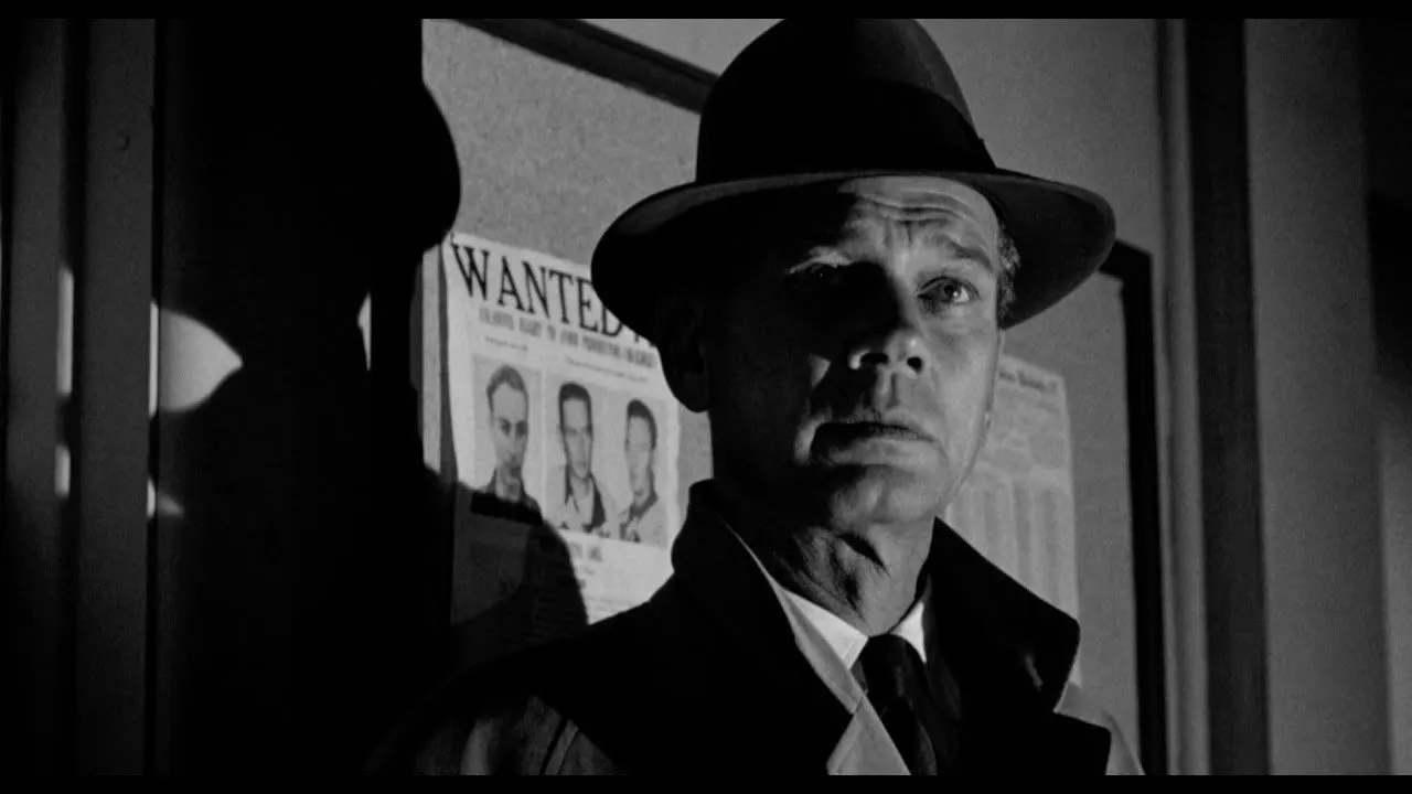 Cena de O Assassino Anda Solto (1956)