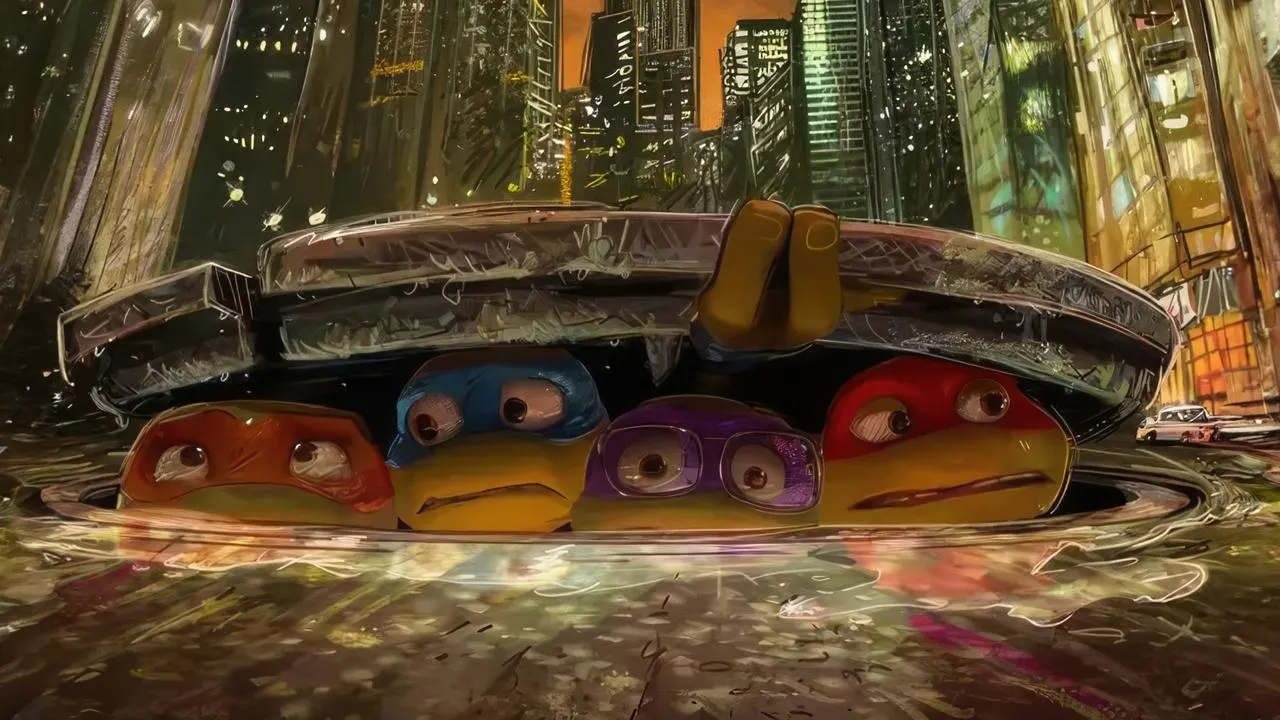 Cena de As Tartarugas Ninja: Caos Mutante (2023)