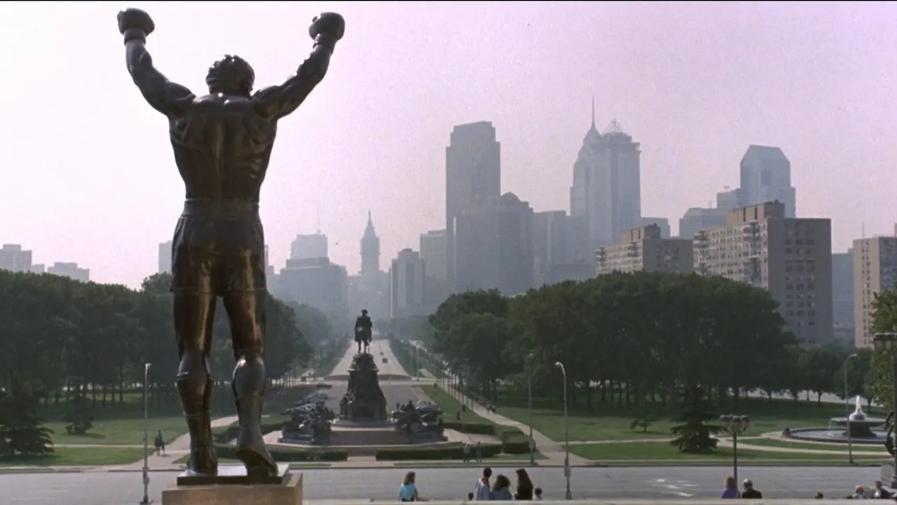 Cena de Rocky V (1990)