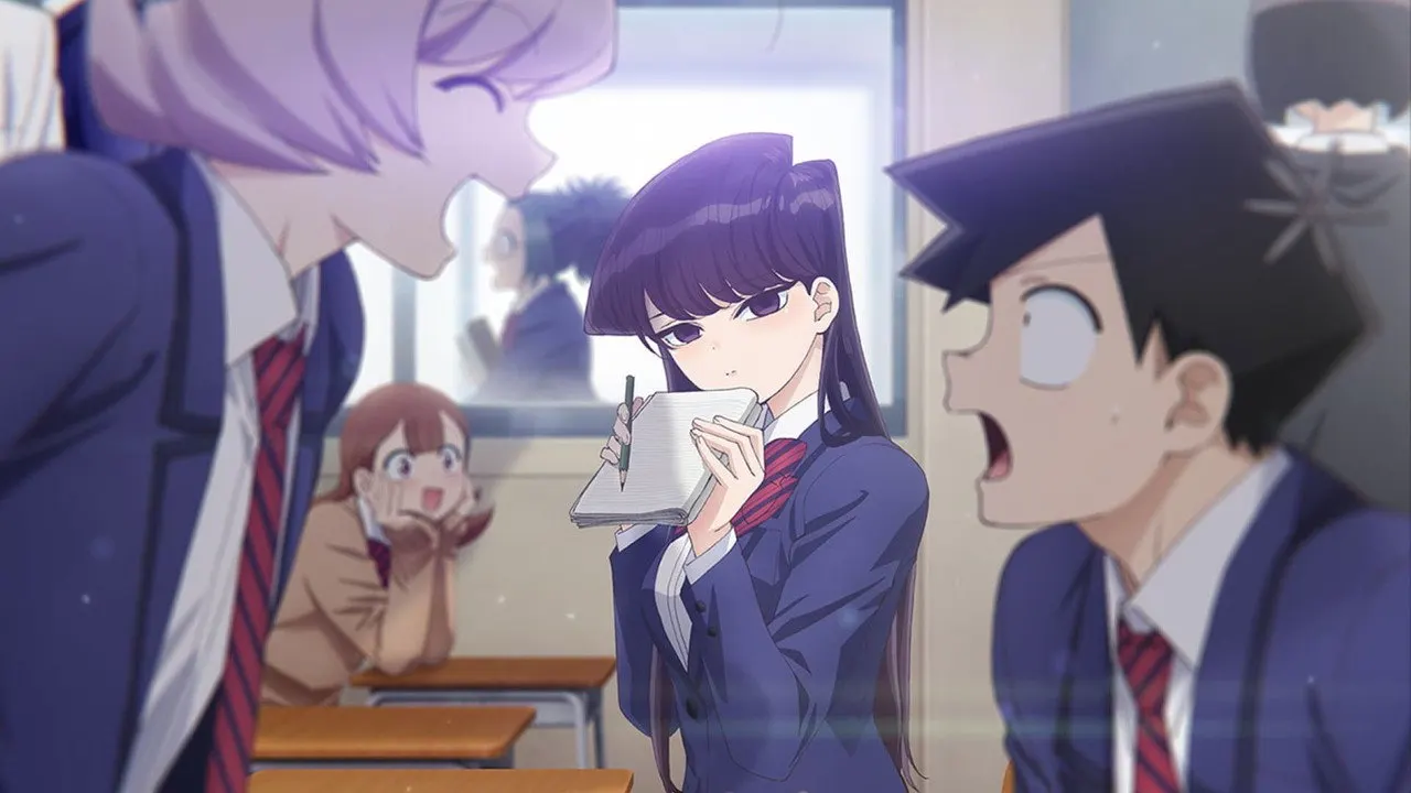 Cena de Komi Can't Communicate (2021)