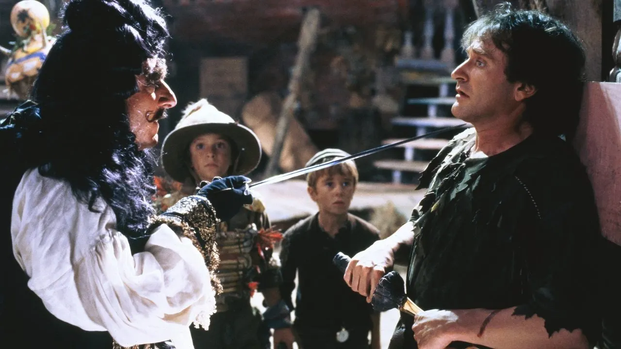 Cena de Hook: A Volta do Capitão Gancho (1991)