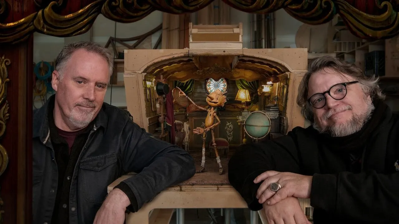 Cena de Pinóquio por Guillermo Del Toro: Cinema Feito à Mão (2022)