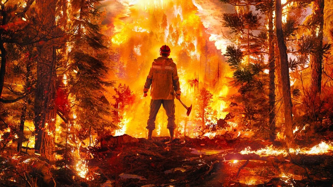 Cena de Heróis de Fogo (2020)