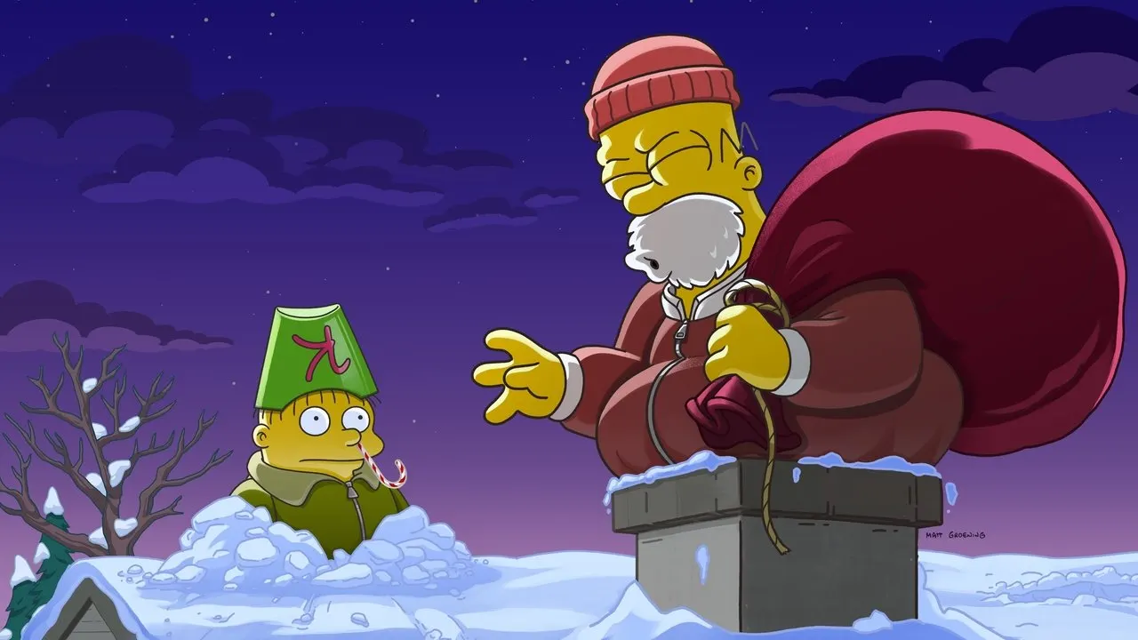 Cena de Os Simpsons: Homer Papai Noel (2024)