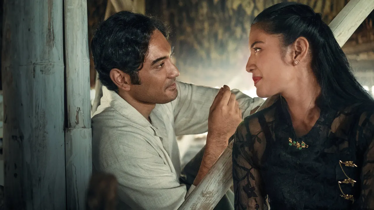 Cena de A Garota do Cigarro (2023)