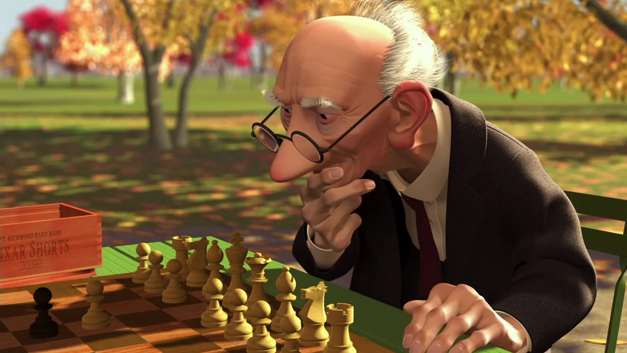 Cena de O Jogo de Geri (1997)