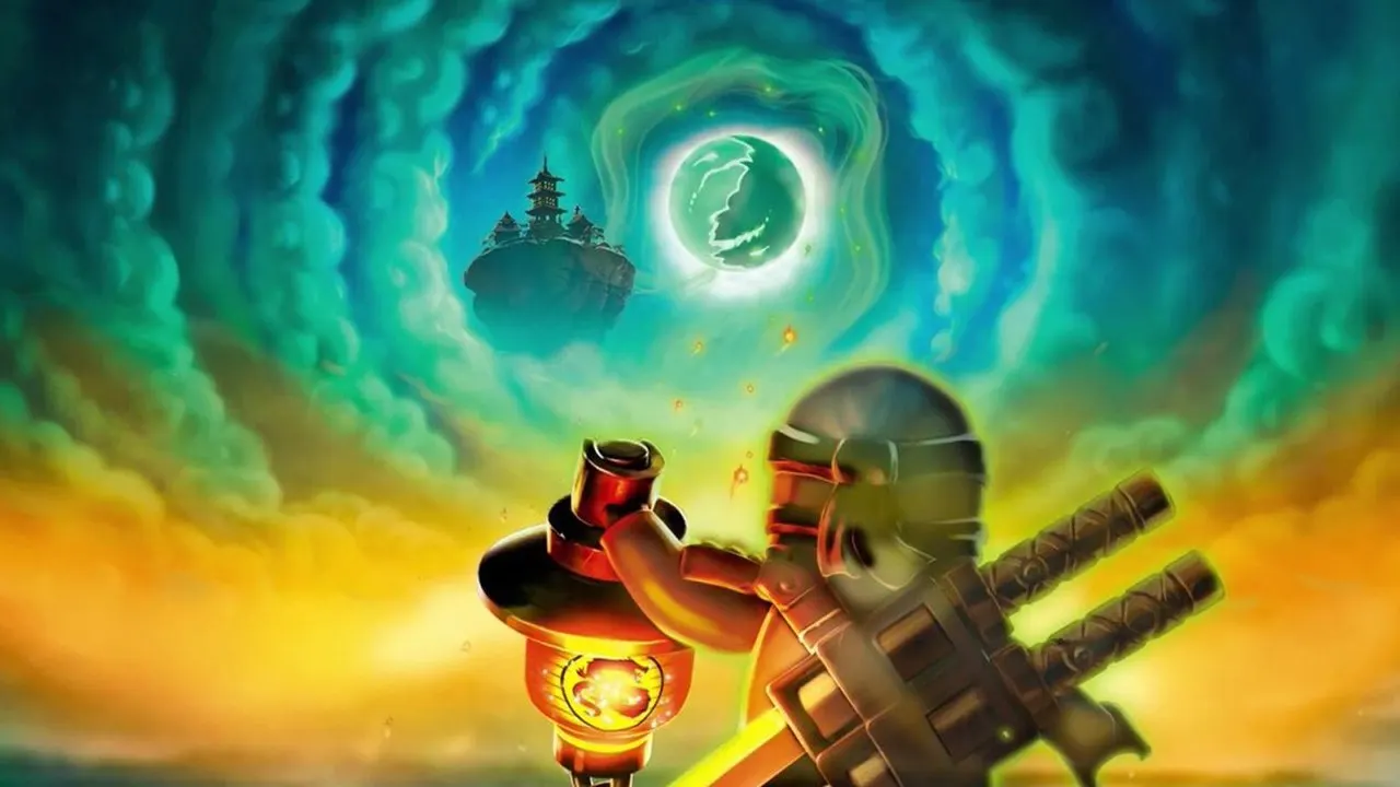 Cena de Ninjago: Mestres do Spinjitzu - Dia da Despedida (2016)