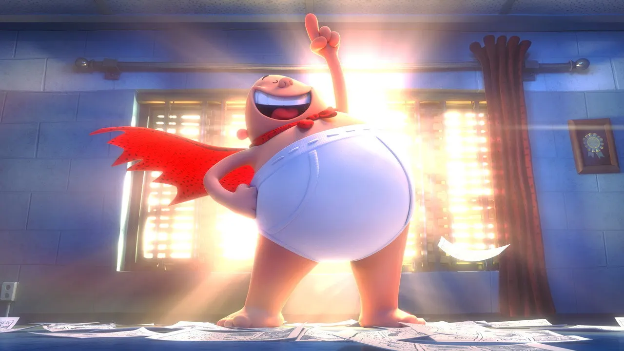 Cena de As Aventuras do Capitão Cueca: O Filme (2017)