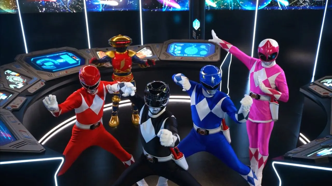 Cena de Power Rangers: Agora e Sempre (2023)