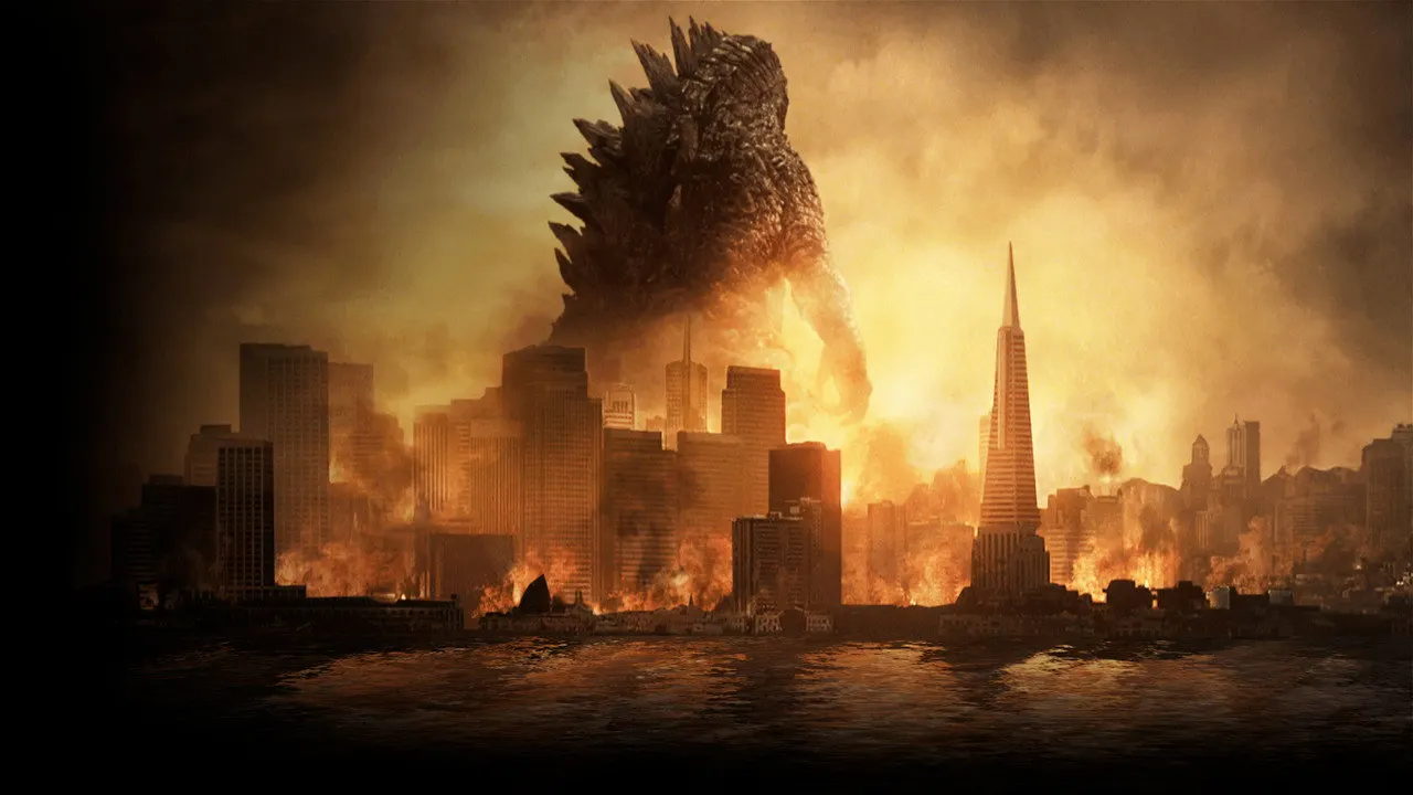 Cena de Godzilla (2014)