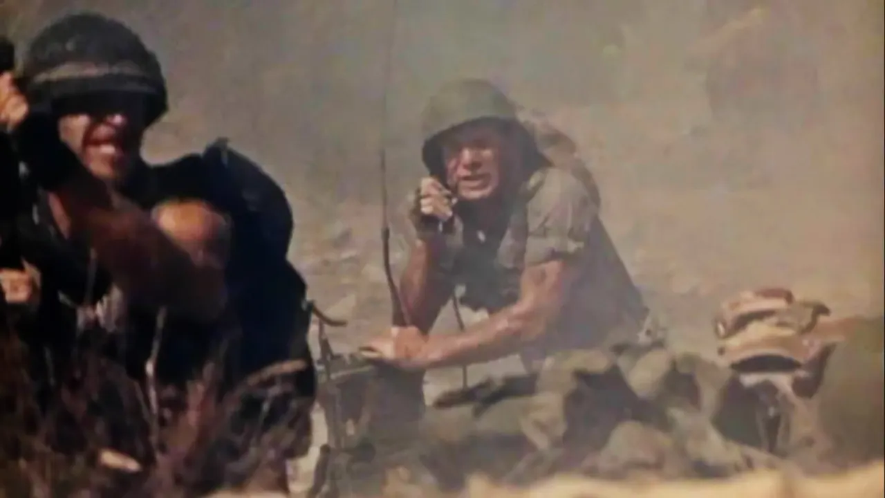 Cena de Inferno no campo de batalha (1987)