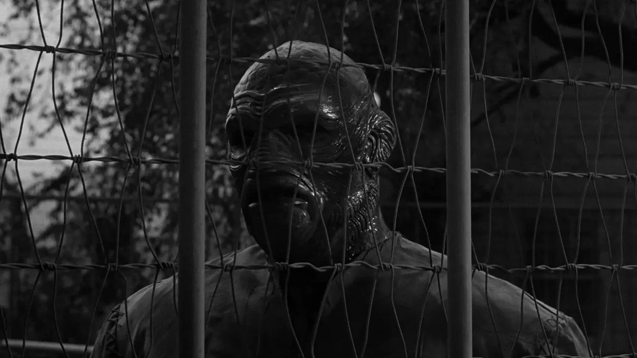 Cena de À Caça do Monstro (1956)