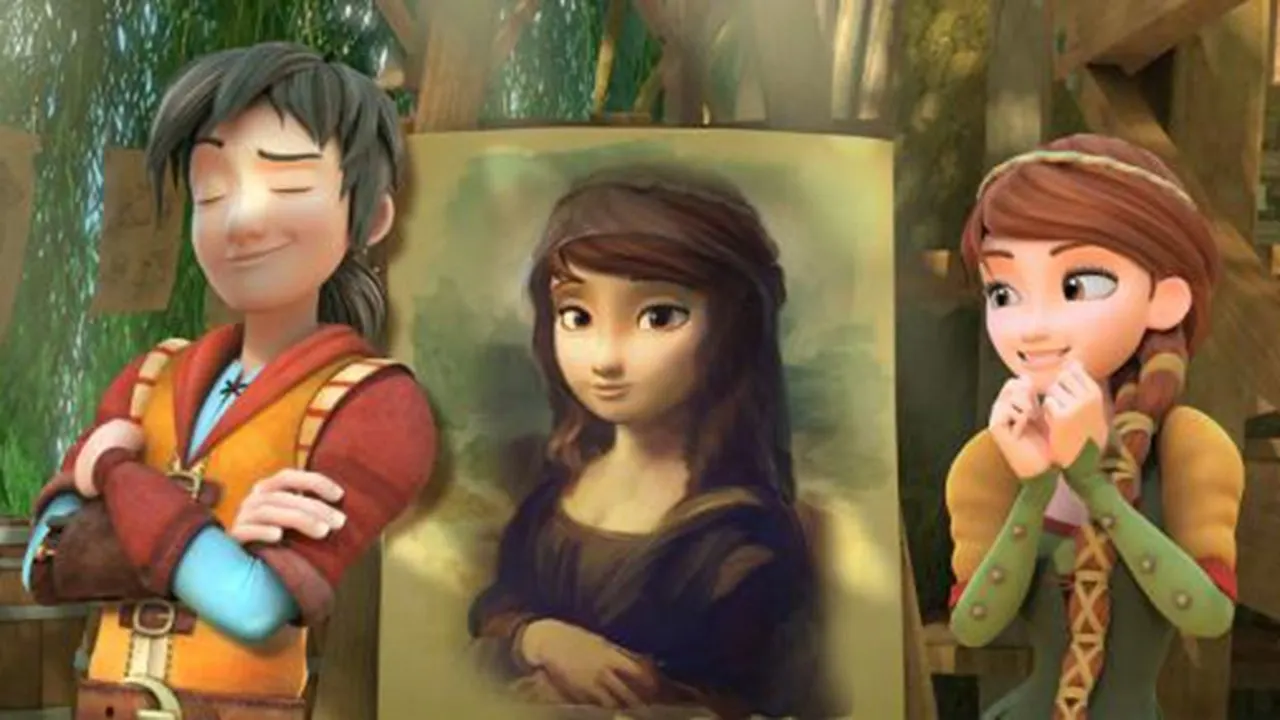 Cena de Leo Da Vinci: Missão Mona Lisa (2018)