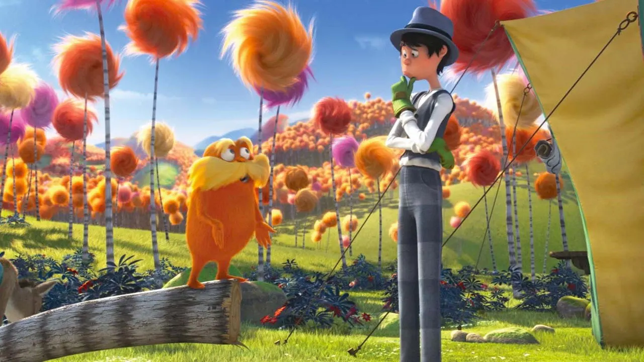 Cena de O Lorax: Em Busca da Trúfula Perdida (2012)