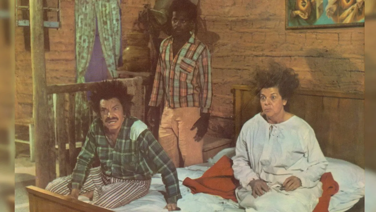 Cena de Jeca e Seu Filho Preto (1978)