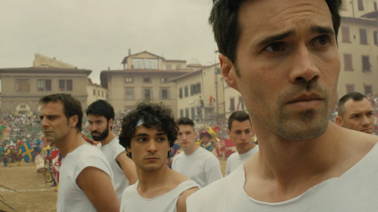 Cena de Jogo de Amor em Florença (2017)