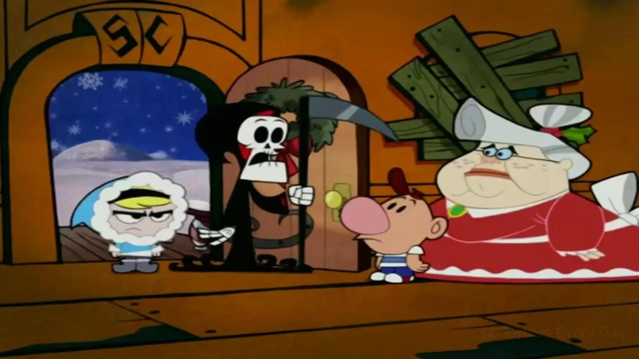 Cena de Billy e Mandy Salvam o Natal (2005)