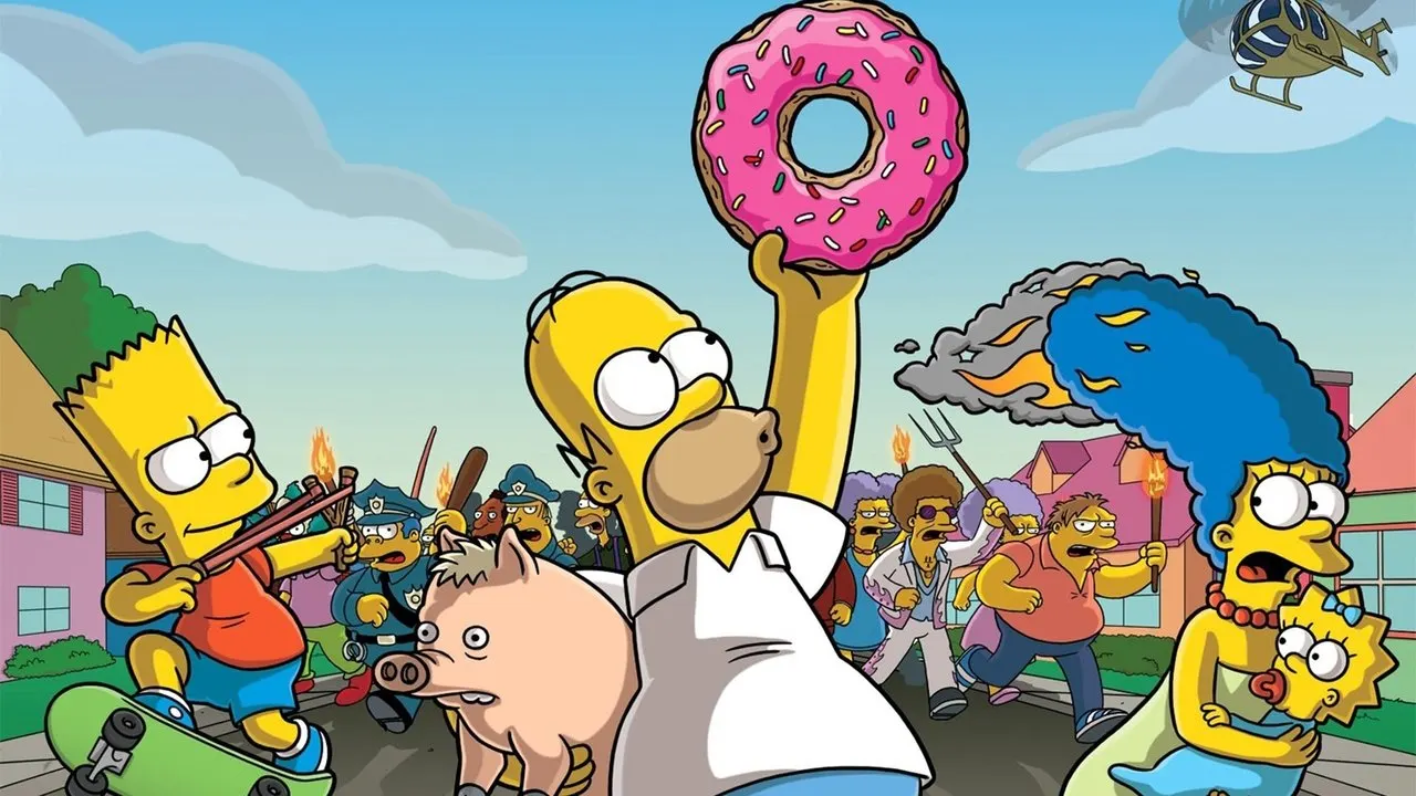Cena de Os Simpsons: O Filme (2007)