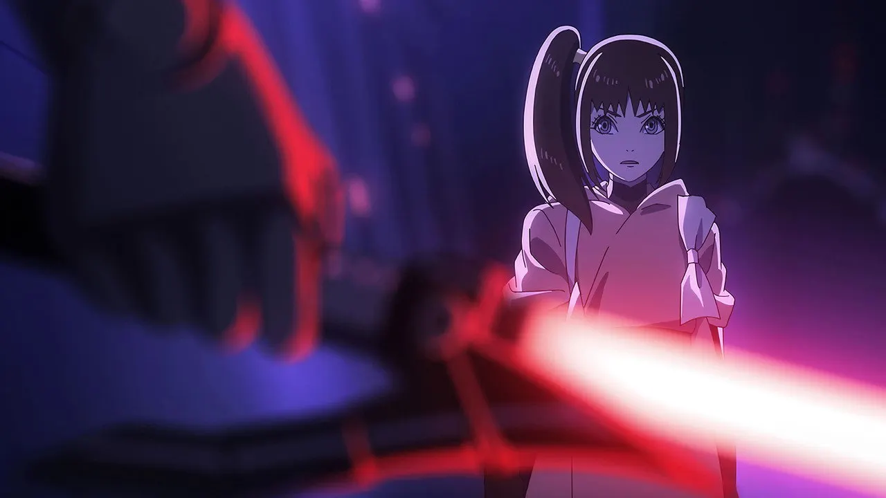 Cena de Star Wars: Visions Apresenta — A Nona Jedi (2026)