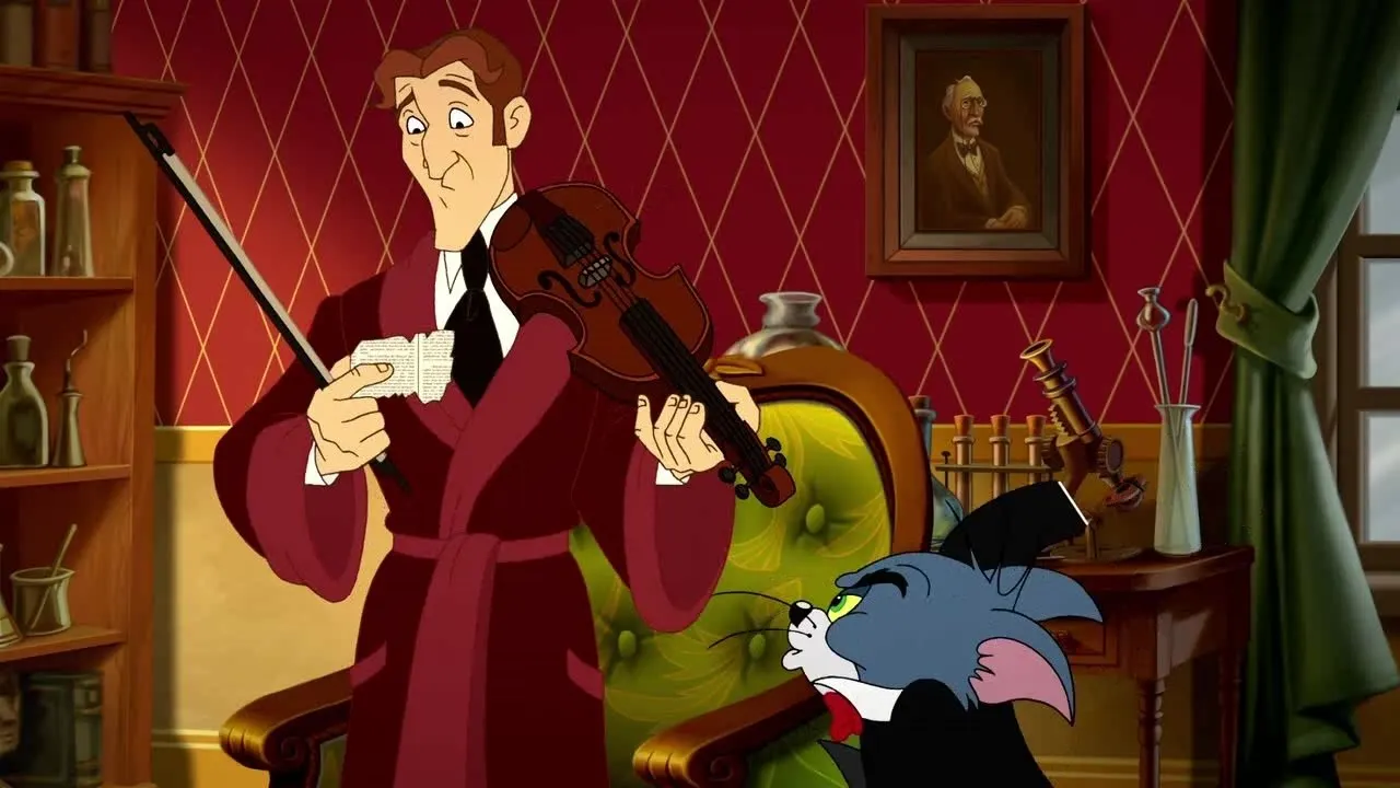 Cena de Tom e Jerry: Uma Aventura com Sherlock Holmes (2010)