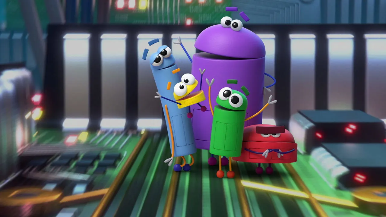 Cena de Pergunte aos StoryBots (2016)