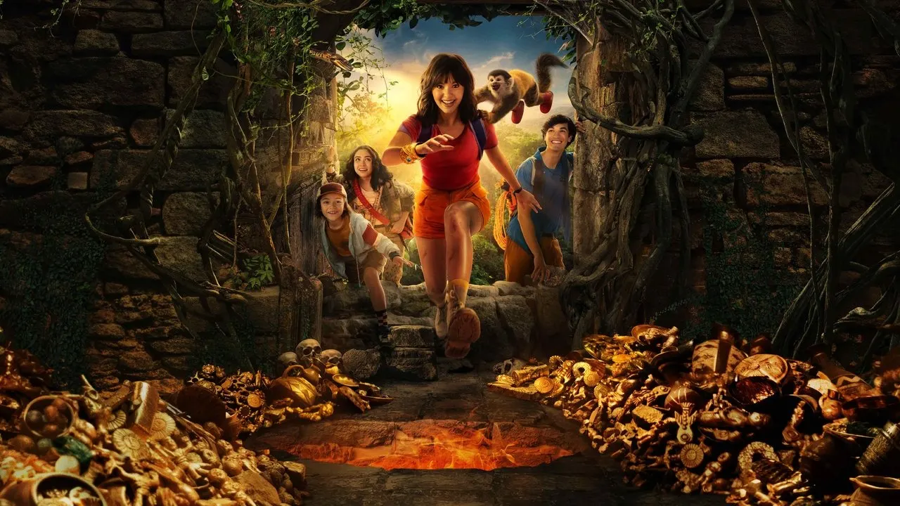 Cena de Dora e a Busca pelo Sol Dourado (2025)