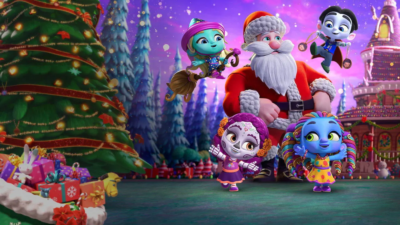 Cena de Super Monstros Salvam o Natal (2019)