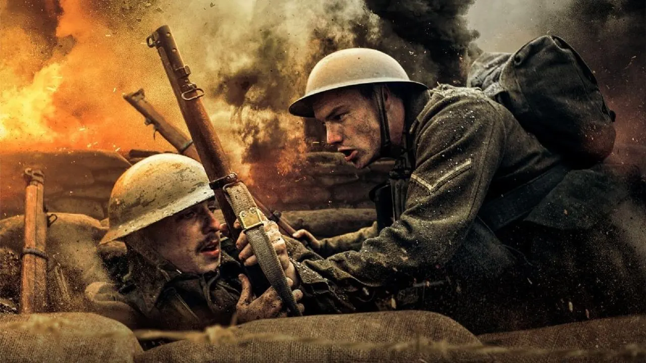 Cena de Atrás da Linha: Fuga para Dunkirk (2020)