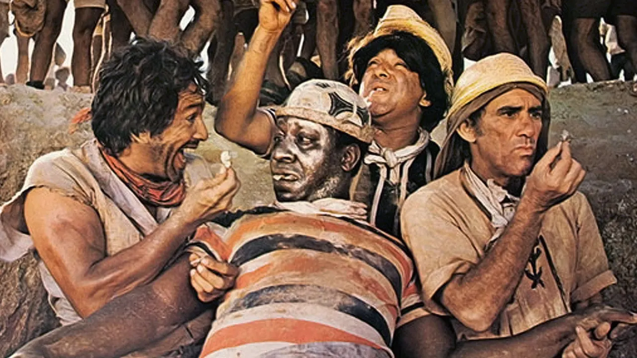 Cena de Os Trapalhões na Serra Pelada (1982)