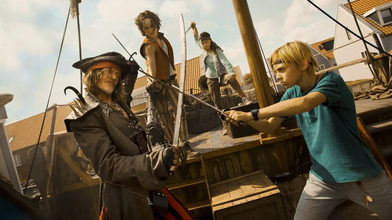 Cena de Os Piratas da Rua Debaixo (2020)