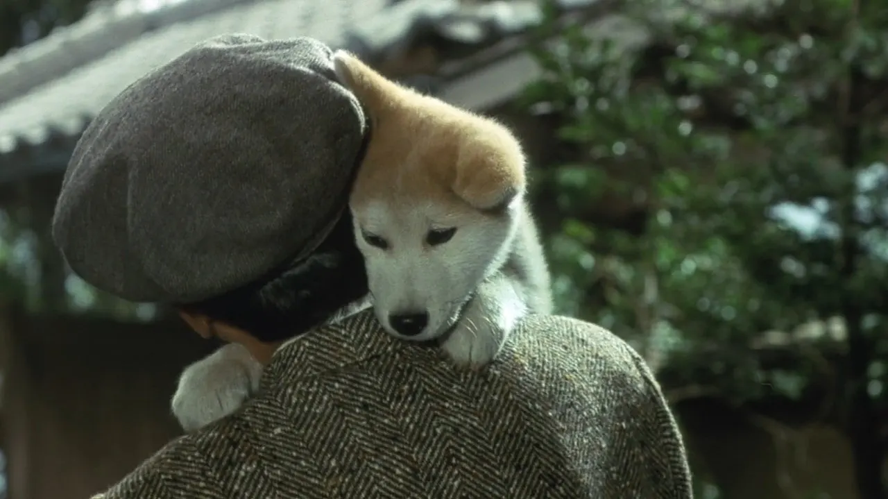 Cena de A História de Hachiko (1987)