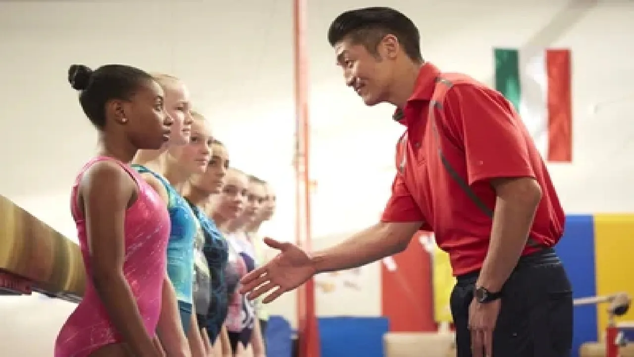 Cena de A História de Gabby Douglas (2014)