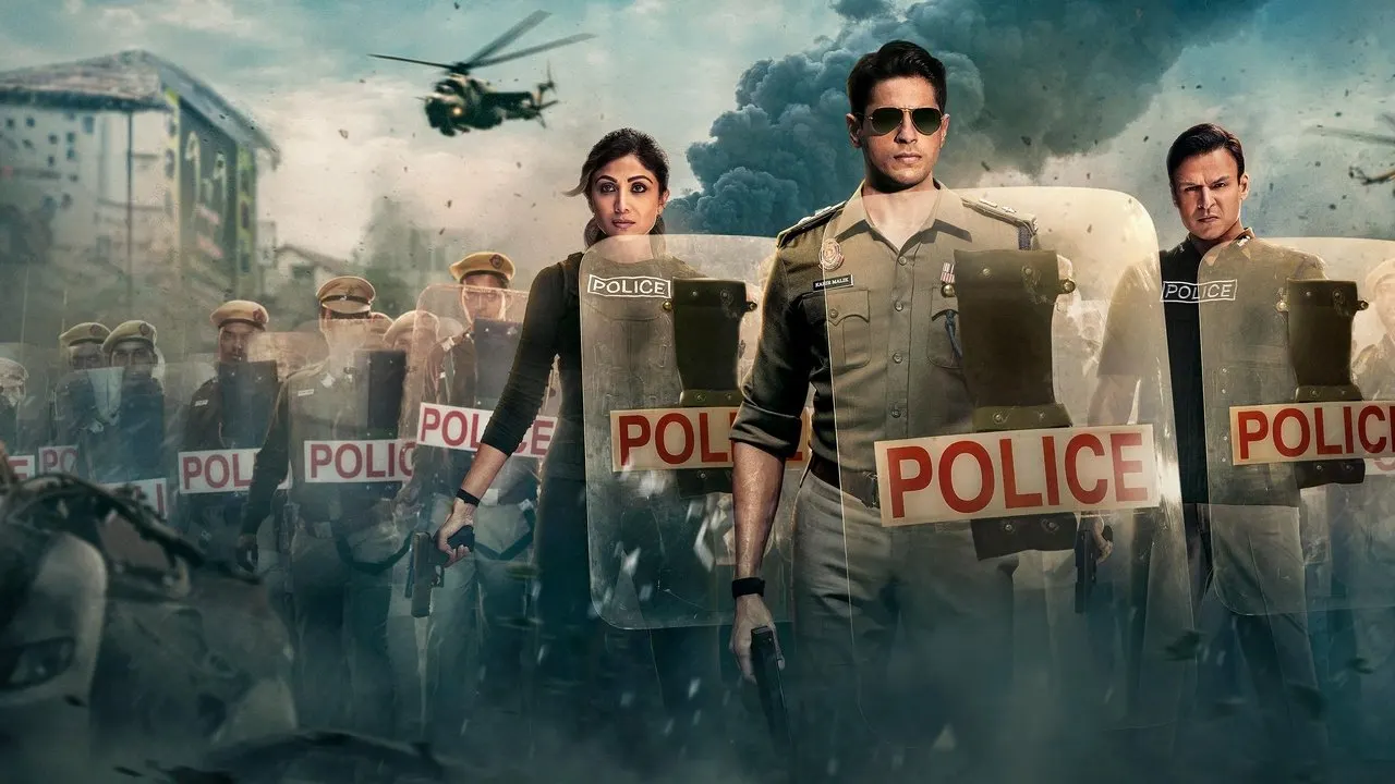 Cena de Força Policial Indiana (2024)