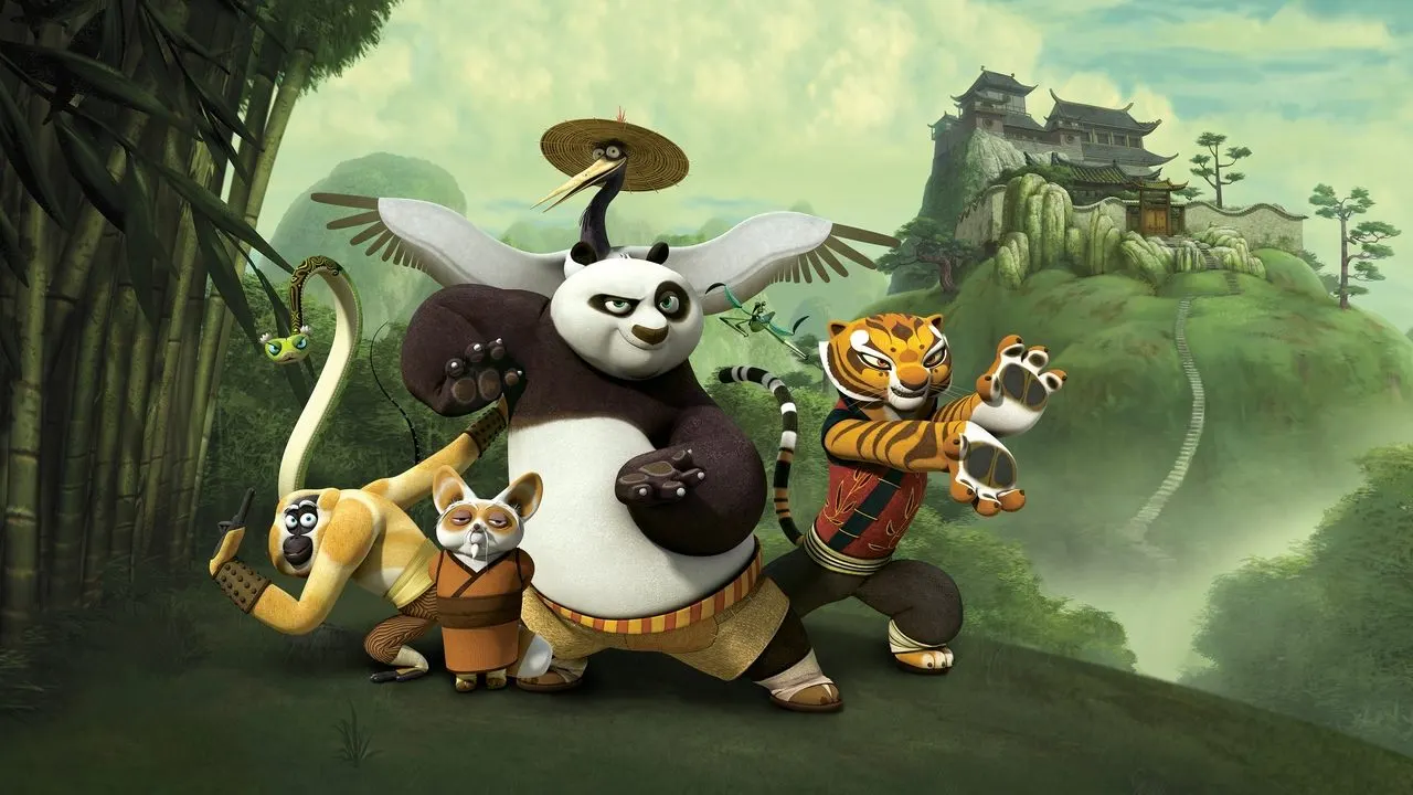 Cena de Kung Fu Panda: Lendas do Dragão Guerreiro (2011)