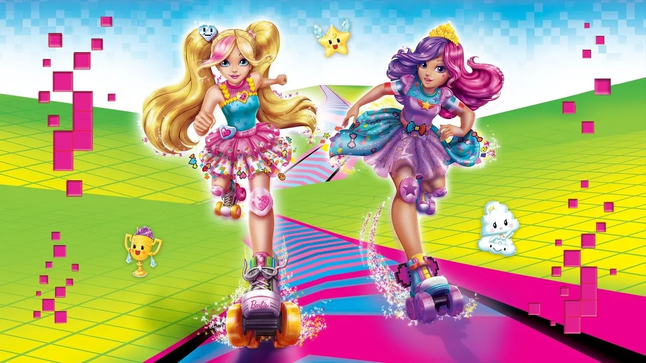 Cena de Barbie Em Um Mundo de Video Game (2017)