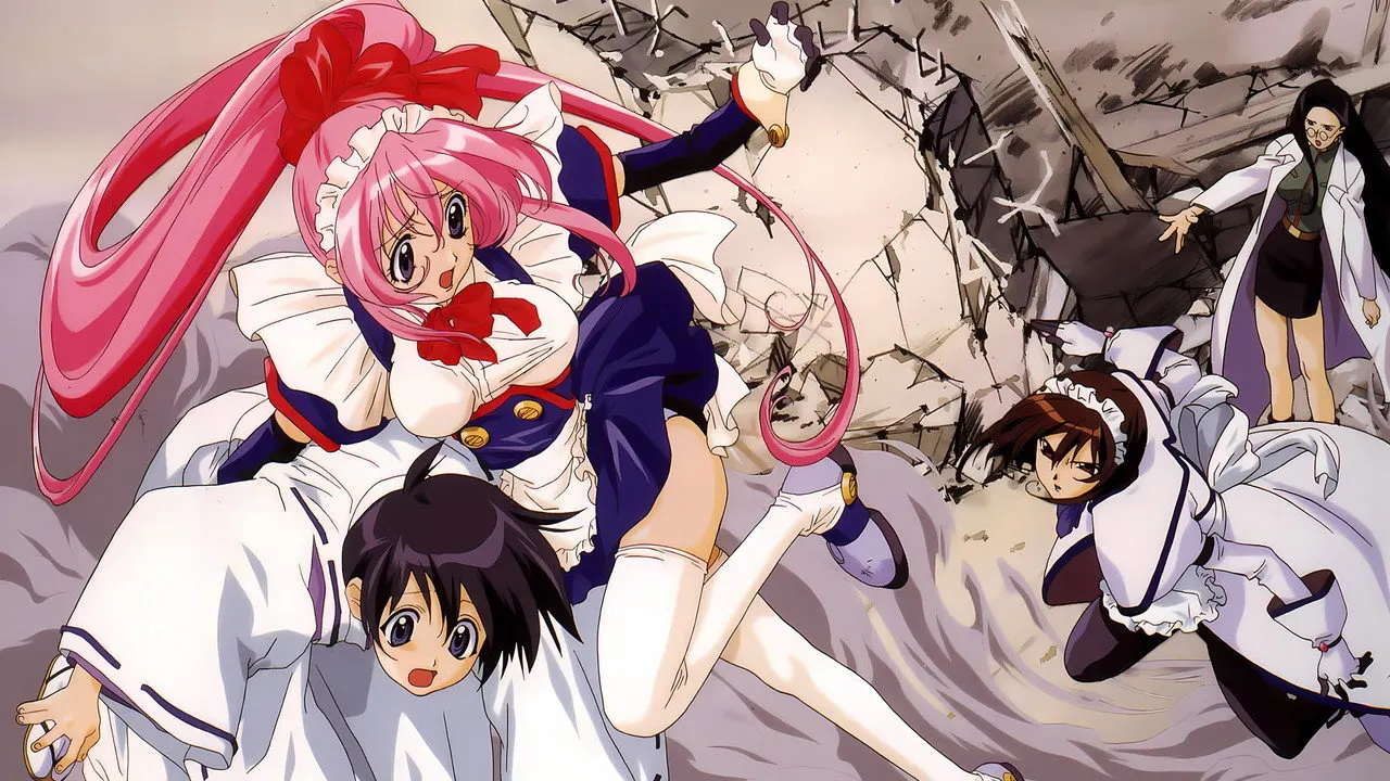 Cena de Steel Angel Kurumi (1999)