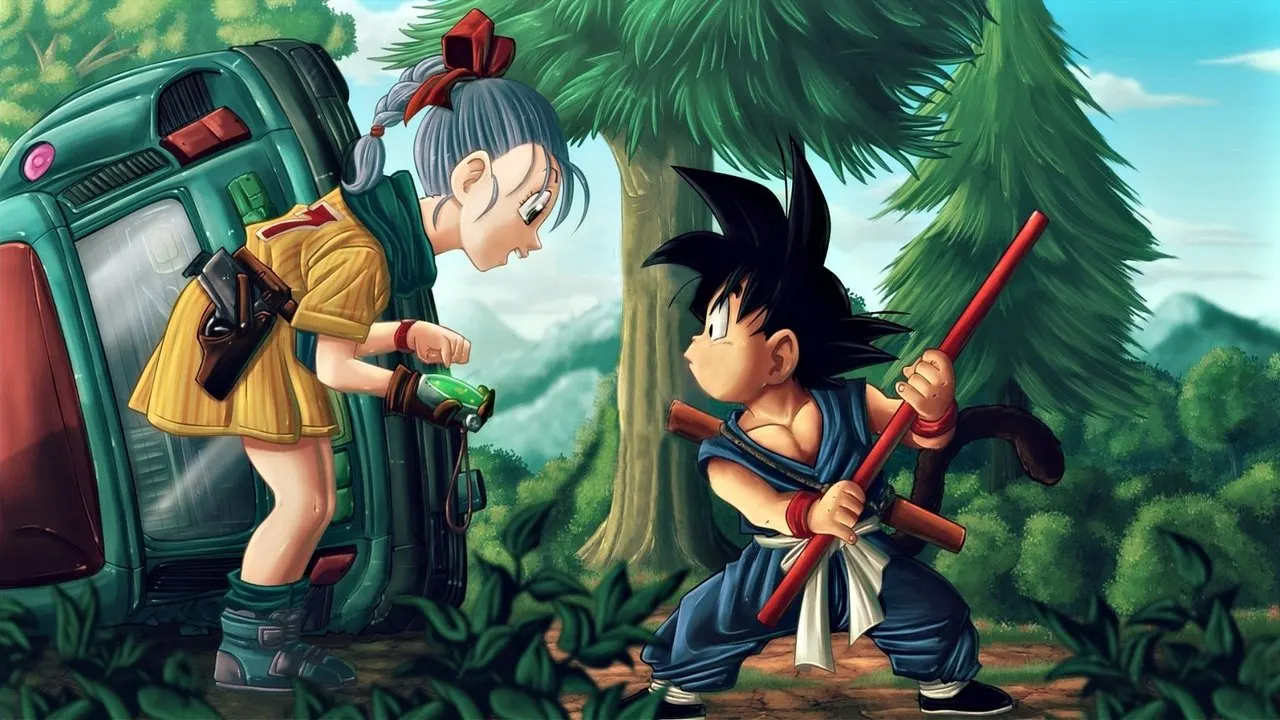 Cena de Dragon Ball: Em Busca do Poder (1996)