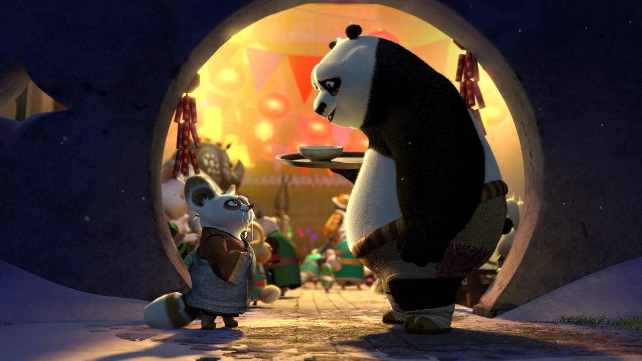 Cena de Kung Fu Panda: Especial de Natal (2010)