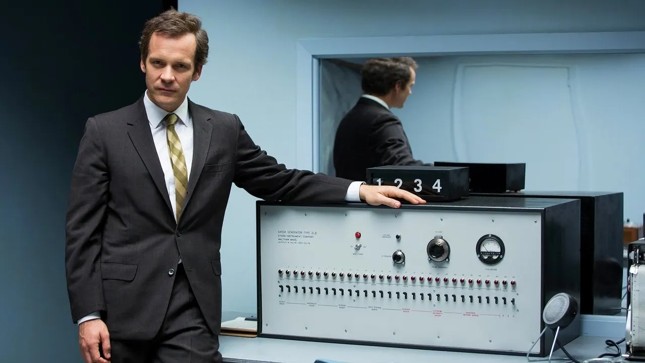 Cena de O Experimento de Milgram (2015)