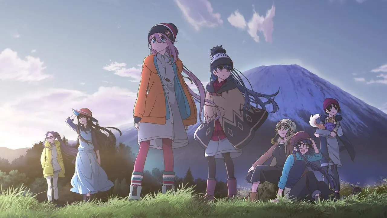 Cena de Laid-Back Camp (2018)