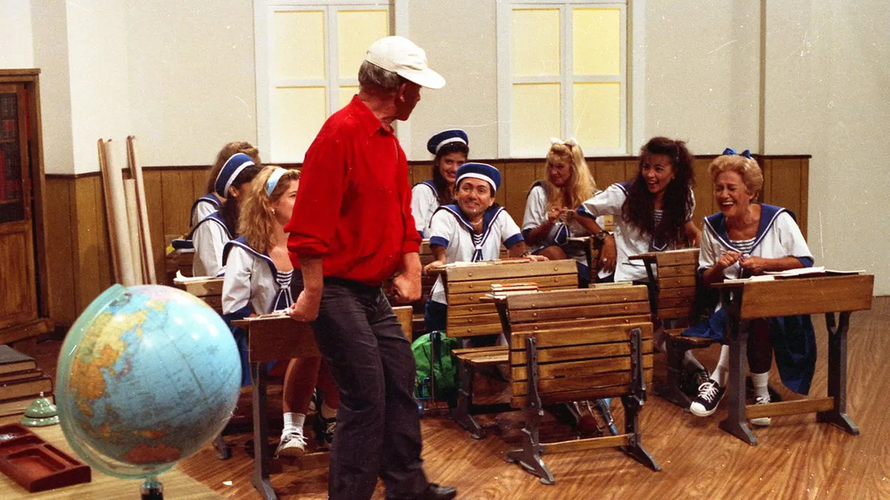 Cena de A Escolinha do Golias (1990)