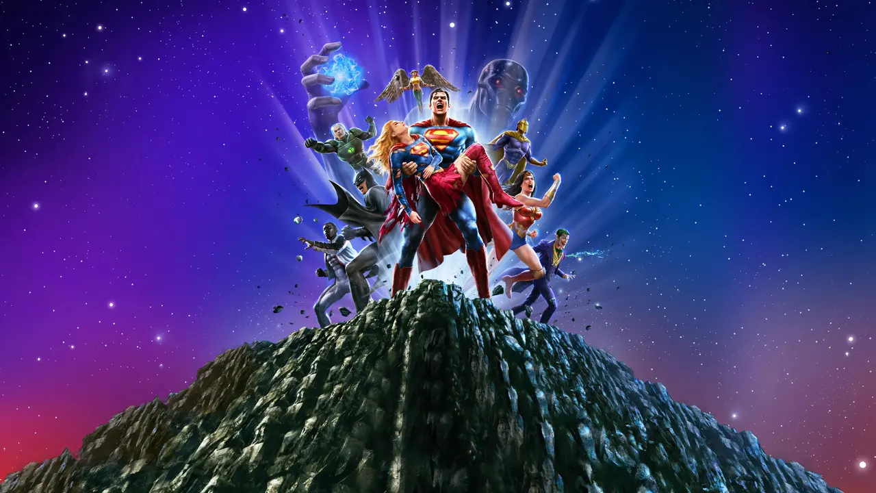 Cena de Liga da Justiça: Crise nas Infinitas Terras - Parte Três (2024)
