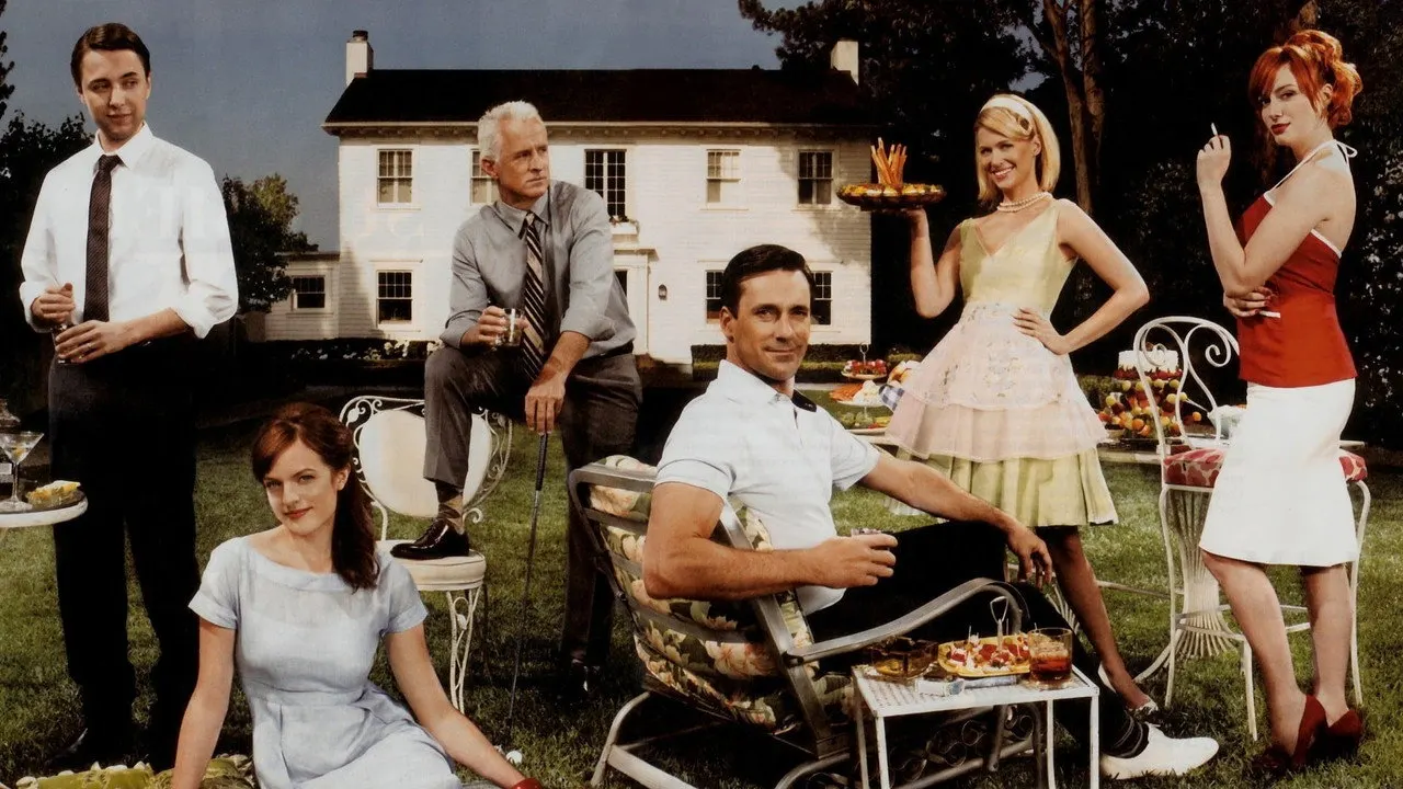 Cena de Mad Men Inventando Verdades (2007)