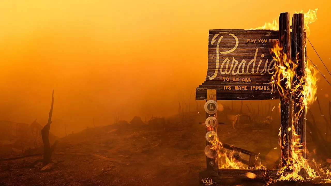 Cena de Paradise Incêndios na Califórnia (2020)