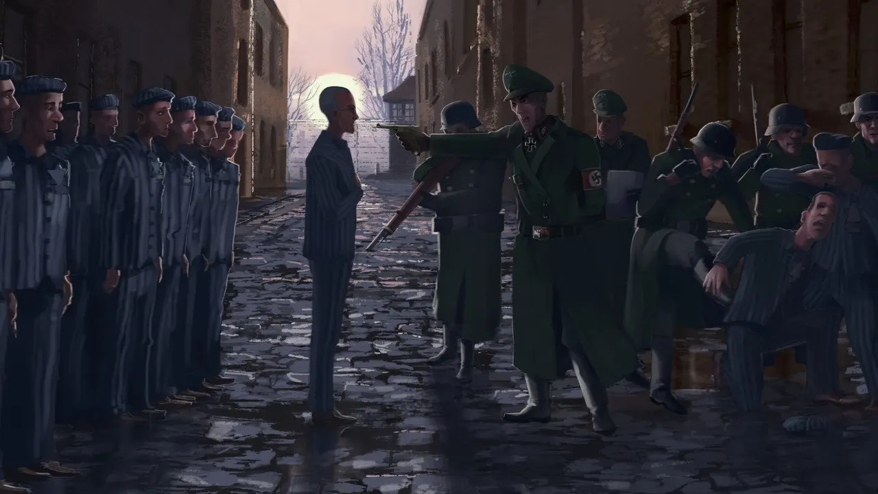 Cena de Maximiliano Kolbe e Eu (2023)