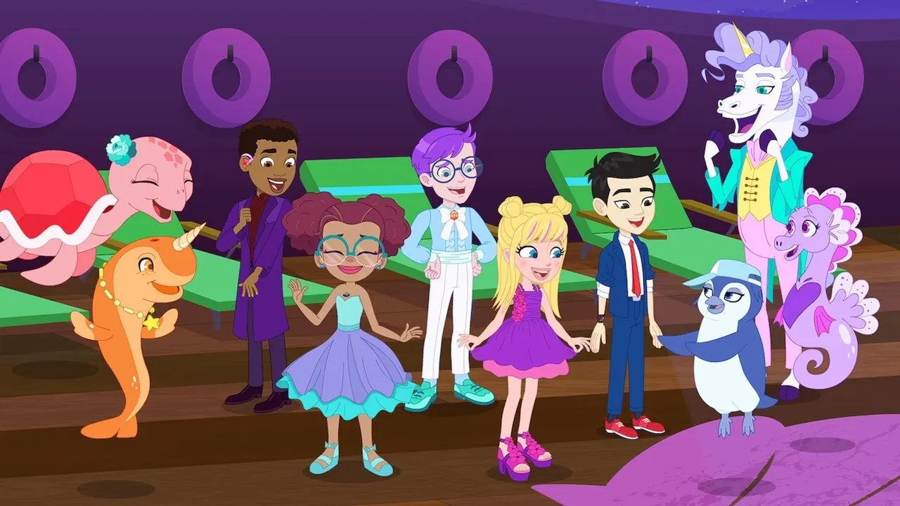 Cena de Polly Pocket Aventura Na Baía Mágica (2023)