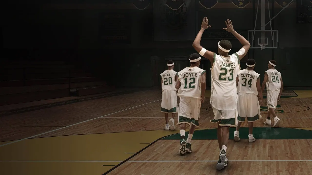 Cena de Shooting Stars: A Vida de Lebron James (2023)