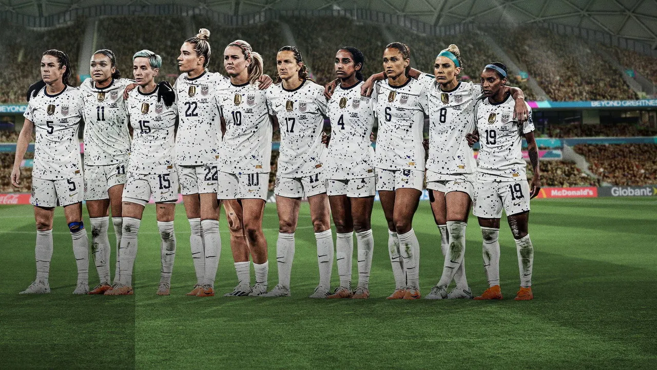 Cena de A Seleção dos EUA na Copa do Mundo Feminina (2023)